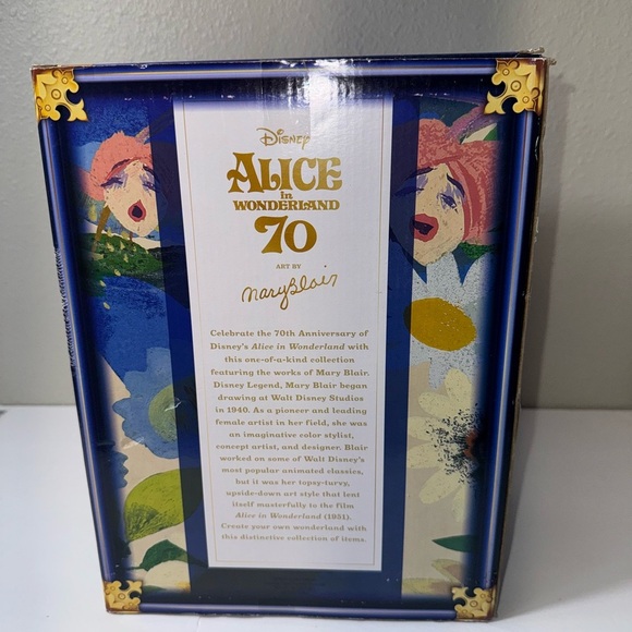 Exclusive CHESHIRE CAT Plush Alice in Wonderland LR Disney -Mary Blair - Picture 5 of 11